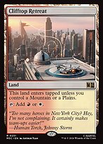 Clifftop Retreat - Marvel Super Heroes Commander