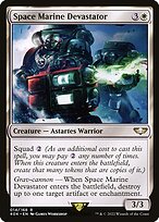 Space Marine Devastator - Warhammer 40,000 Commander