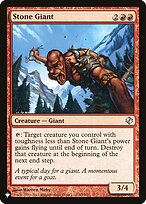 Stone Giant - The List