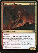 Ghor-Clan Rampager - Double Masters