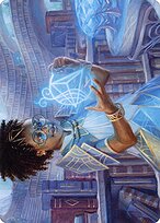 Zimone, Quandrix Prodigy - Strixhaven Art Series - Borderless