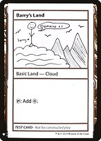 Barry's Land - Mystery Booster Playtest Cards 2019