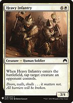 Heavy Infantry - The List