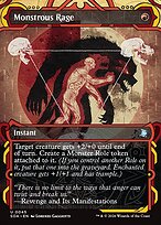 Monstrous Rage - Secrets of Strixhaven Mystical Archive - Showcase