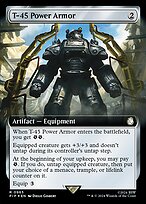 T-45 Power Armor - Fallout - Surge Foil, Extended Art