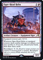 Ogre-Head Helm - Kamigawa: Neon Dynasty Promos