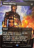 Burnt Offering - Secret Lair Drop - Borderless