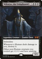 Mikaeus, the Unhallowed - Ultimate Box Topper - Promo Foil