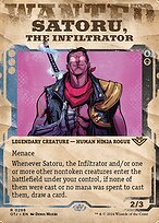 Satoru, the Infiltrator - Outlaws of Thunder Junction