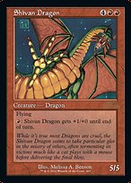 Shivan Dragon - 30th Anniversary Edition - Retro