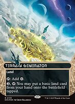 Terrain Generator - Edge of Eternities: Stellar Sights - Galaxy Foil, Borderless