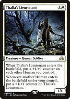 Thalia's Lieutenant - Shadows over Innistrad Promos - Promo Foil