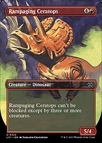 Rampaging Ceratops - The Lost Caverns of Ixalan - Borderless