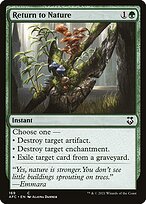 Return to Nature - Forgotten Realms Commander