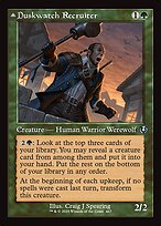 Duskwatch Recruiter // Krallenhorde Howler - Innistrad Remastered