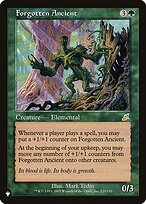 Forgotten Ancient - The List