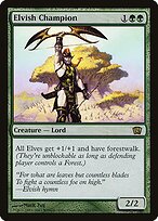 Elvish Champion - Eighth Edition - Promo Foil