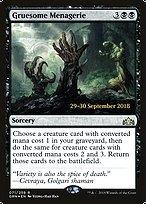 Gruesome Menagerie - Guilds of Ravnica Promos