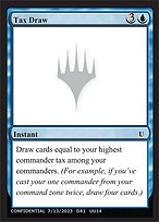 Tax Draw - Unknown Event