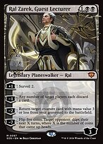 Ral Zarek, Guest Lecturer - Secrets of Strixhaven Promos