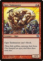 Ogre Taskmaster - Ninth Edition - Promo Foil