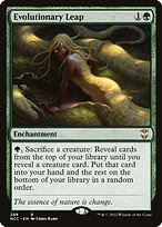 Evolutionary Leap - New Capenna Commander