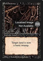 Présence malveillante (Evil Presence) - Foreign Black Border