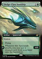 Sledge-Class Seedship - Edge of Eternities - Extended Art