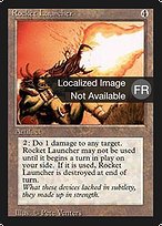 Lance-roquettes (Rocket Launcher) - Foreign Black Border