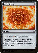 Boros Signet - Commander Anthology