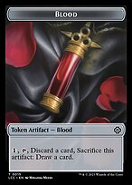 Blood - The Lost Caverns of Ixalan Commander Tokens