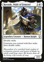 Kwende, Pride of Femeref - Dominaria Promos