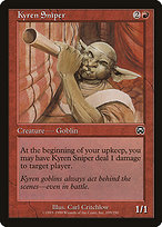 Kyren Sniper - Mercadian Masques