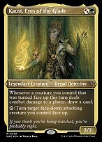 Kaust, Eyes of the Glade - Murders at Karlov Manor Commander - Etched Foil