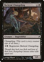 Skeletal Changeling - The List