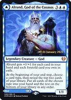 Alrund, God of the Cosmos // Hakka, Whispering Raven - Kaldheim Promos - Promo Foil