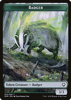 Badger - Dominaria United Tokens
