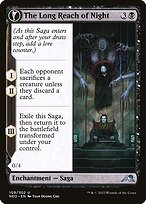 The Long Reach of Night // Animus of Night's Reach - Kamigawa: Neon Dynasty