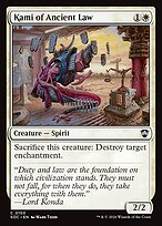 Kami of Ancient Law - Secrets of Strixhaven Commander