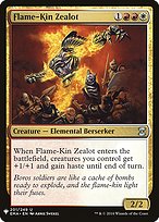 Flame-Kin Zealot - The List