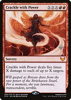 Crackle with Power - Strixhaven: School of Mages Promos