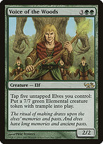 Voice of the Woods - Duel Decks: Elves vs. Goblins