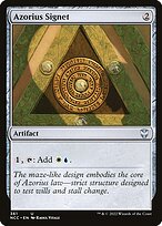 Azorius Signet - New Capenna Commander