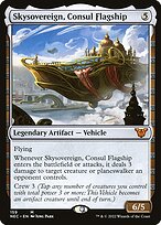 Skysovereign, Consul Flagship - Neon Dynasty Commander