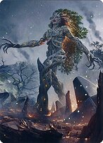 Titania, Gaea Incarnate - The Brothers' War Art Series - Borderless