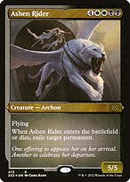 Ashen Rider - Double Masters 2022 - Etched Foil