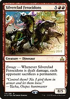 Silverclad Ferocidons - Rivals of Ixalan Promos - Promo Foil