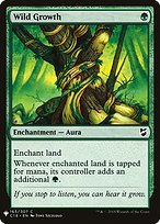 Wild Growth - The List