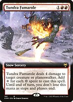 Tundra Fumarole - Kaldheim - Extended Art