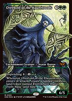 Overlord of the Hauntwoods - Duskmourn: House of Horror - Promo Foil